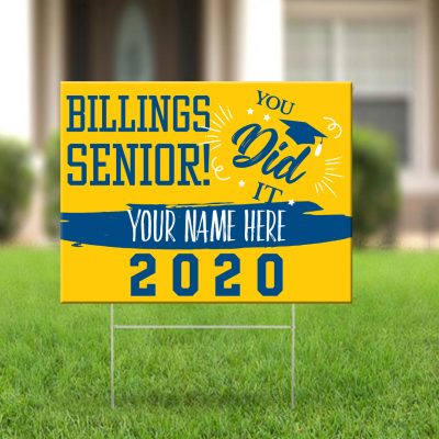 Corrugated Yard Sign